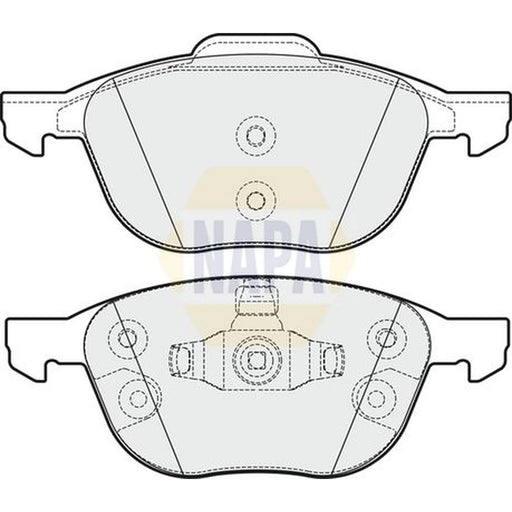 NAPA Front Brake Pad Set NBP1599