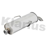 Klarius Box With Tail Pipe Rear fits Citroën Saxo 1996-2004 1.0 1.1 1.4 1.5 1.6