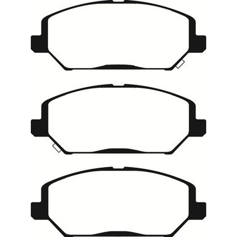 Abtex Front Brake Pad Set fits Hyundai I30 2016-2020 1.0 1.4 1.5 1.6