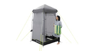 Outwell Seahaven Comfort Station Single Shelter Grey Toilet Outwell - Dynamic Drive