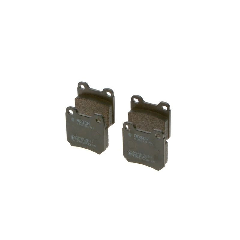 Bosch Front & Rear Pads fits Chevrolet Zafira 2001-2012 2.0