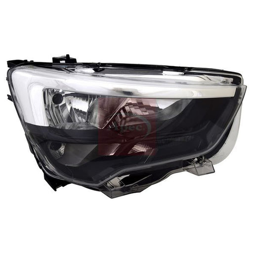 Apec Headlight Headlamp W21/5W Left fits Opel Mpv 2018-2021 1.2 1.5 1.6