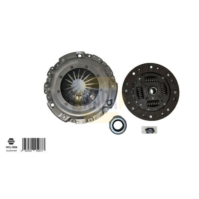 NAPA Clutch Kit Set 3pc fits Audi A2 2000-2005 1.4