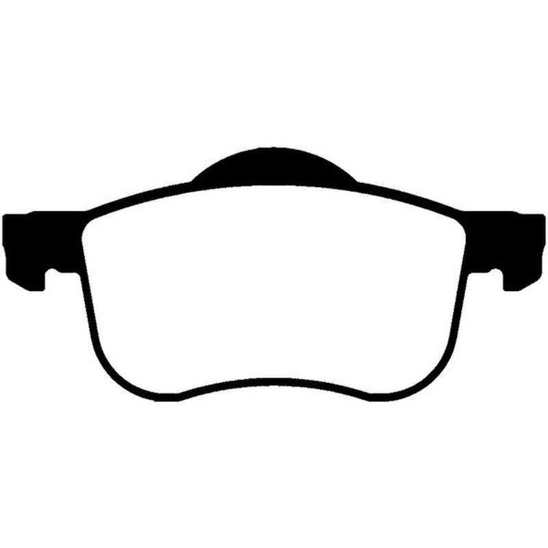 Abtex Front Brake Pad Set fits Volvo S60 I 2000-2010 2.0 2.4 2.5