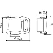 Hella Headlight Headlamp T4W Right