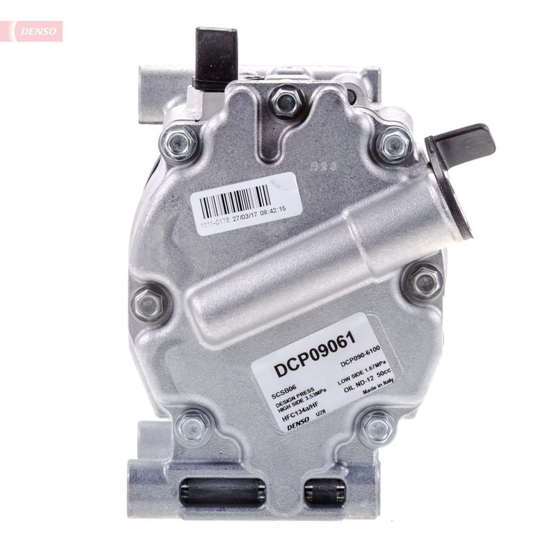 Denso Air Conditioning Compressor fits Abarth 500 / 595 / 695 2008 on 1.4
