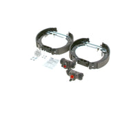 Bosch Brake Shoe Set Axle Kit fits BMW 3 1990-1998