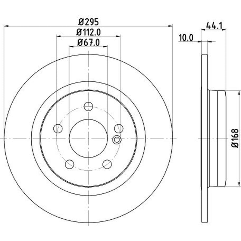 Mintex Front & Rear Brake Discs & Pads fits Mercedes-Benz Gla-Class 2013-2019