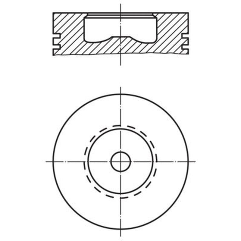 Mahle Piston Cylinder Bore = 130mm fits Fiat Series 300 1958-1971
