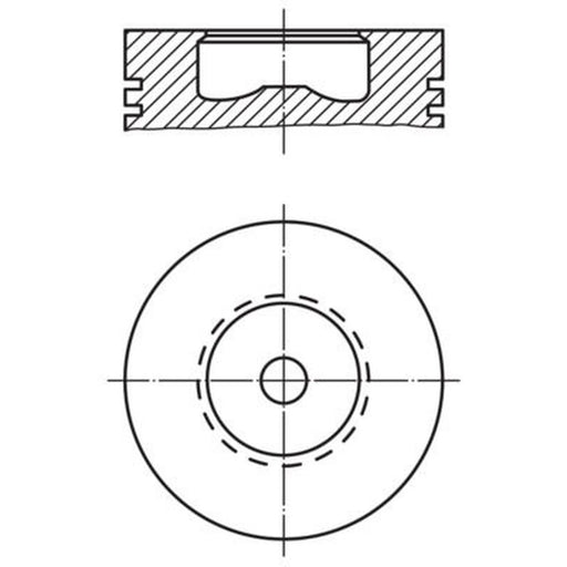 Mahle Piston Cylinder Bore = 130mm fits Fiat Series 300 1958-1971