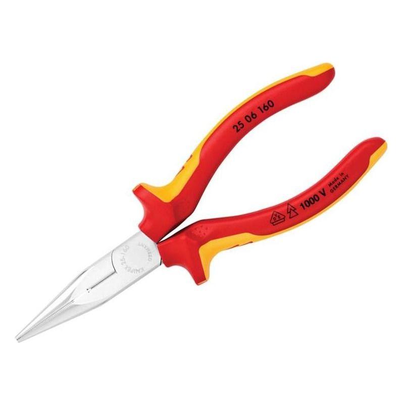 Knipex VDE Snipe Nose Side Cutting Pliers (Radio) 160mm Knipex - NN4 Online