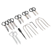 Sealey Radio Release Tool Set 18pc VS8041 Sealey - Dynamic Drive
