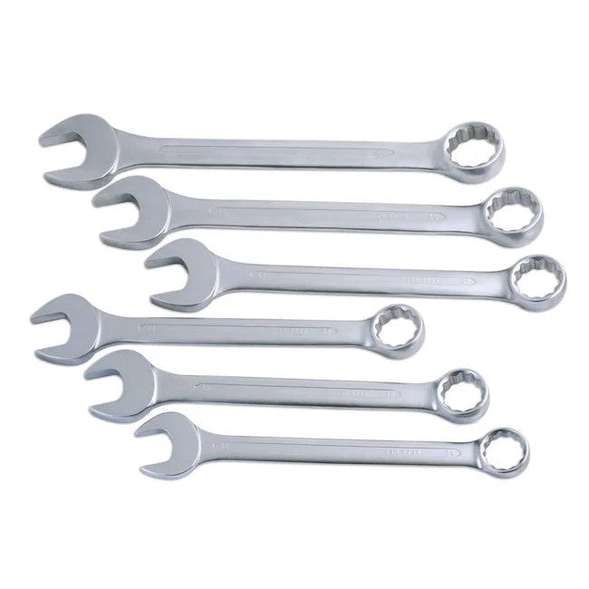 Laser Tools Jumbo Combination Spanner Set 6pc - PL