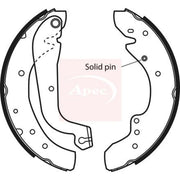 Apec Brake Shoe Set Axle Kit fits Opel Arena 1997-2001 1.9 2.5