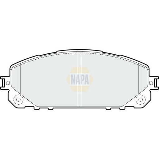 NAPA Front Brake Pad Set NBP1778