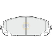 NAPA Front Brake Pad Set fits Jeep Cherokee 2013-2018 2.0 2.2 3.2