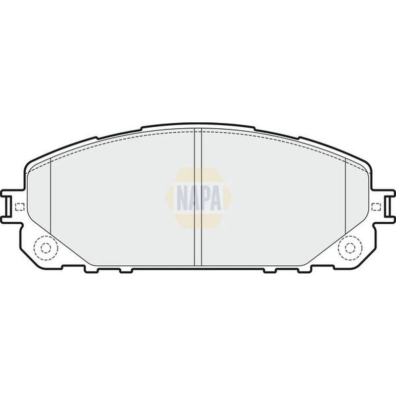 NAPA Front Brake Pad Set fits Jeep Cherokee 2013-2018 2.0 2.2 3.2