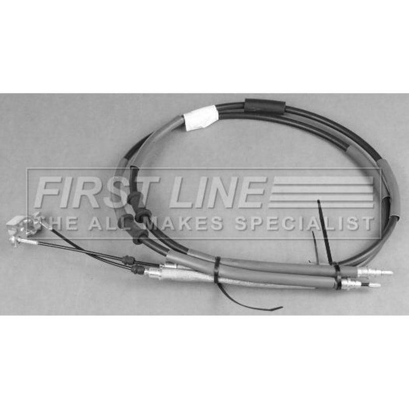 First Line Handbrake Cable Left Rear fits Opel Corsa D 2006-2014 1.0 1.2 1.3 1.4