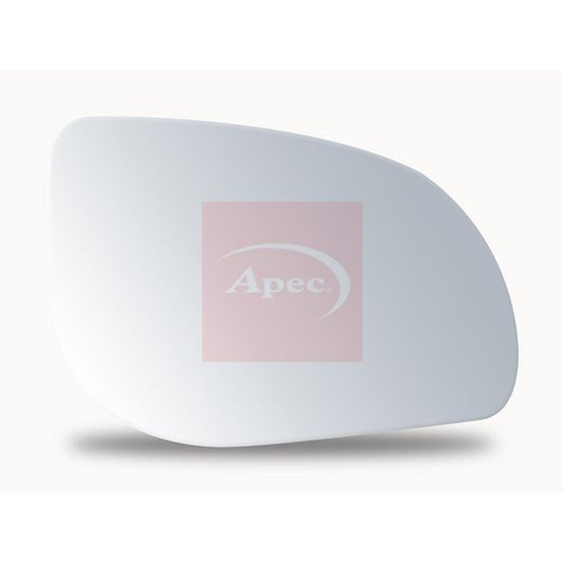 Apec Exterior Wing Mirror Glass Right fits Hyundai I10 I 2011-2013 1.0 1.2
