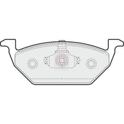 Apec Front Brake Pad Set PD3030