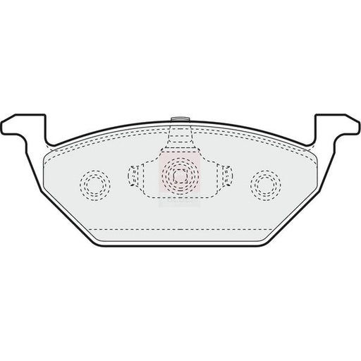 Apec Front Brake Vented Discs & Pads fits VW Jetta IV 2010-2017 1.2