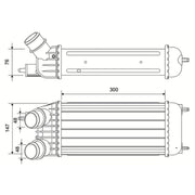 Valeo Intercooler (Charge Air Cooler) 822961