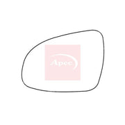 Apec Exterior Wing Mirror Glass Left fits Kia Sportage IV 2015-2022 1.6 1.7 2.0