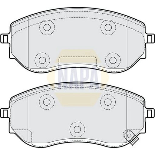 NAPA Front Brake Pad Set NBP1798