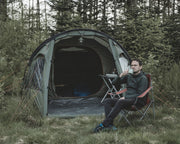 Easy Camp Hidra 4 Pole Tent Green 4 Person Easy Camp - Dynamic Drive