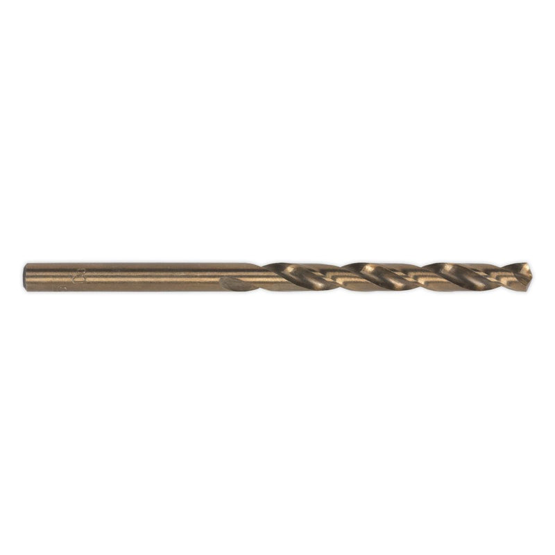 Sealey HSS Cobalt Fully Ground Drill Bit 9mm Pack of 10 DB090CB Sealey  - Dynamic Drive