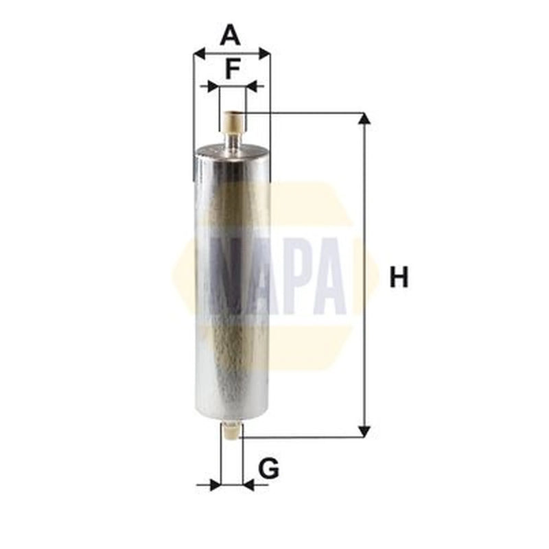 NAPA Fuel Filter Element fits Audi A6 Allroad C7 2012-2018 3.0