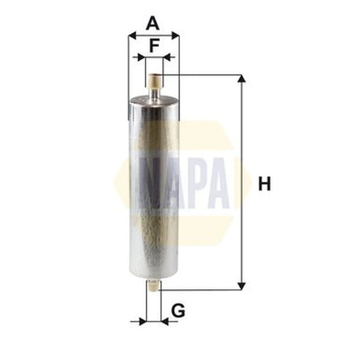 NAPA Fuel Filter Element fits Audi A6 Allroad C7 2012-2018 3.0