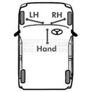 First Line Handbrake Cable Left Front fits Citroën Xantia 1993-2003