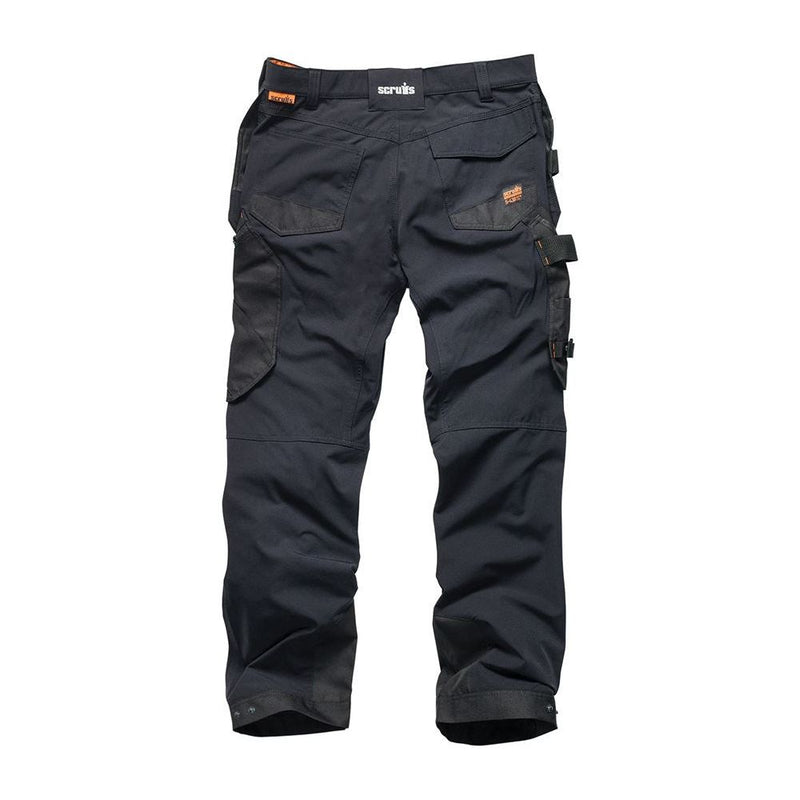 Scruffs Pro Flex Plus Holster Trousers Black 38R Scruffs - Dynamic Drive