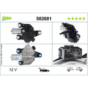Valeo Front/Rear Wiper Motor Rear 582681