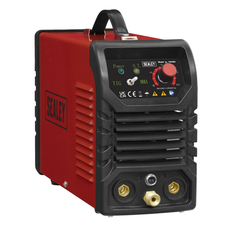 Sealey TIG/mmA Inverter Welder 160A 230V TIG160 Sealey - Dynamic Drive