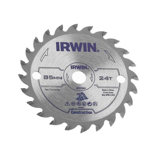 Irwin® General Purpose Saw Blade 85 x 10mm x 24T ATB IRWIN® - Dynamic Drive