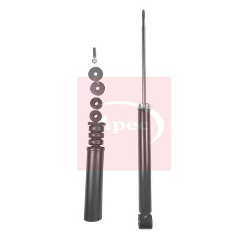 Apec Shock Absorber Damper Strut Rear Left fits Nissan Micra III 2002-2010