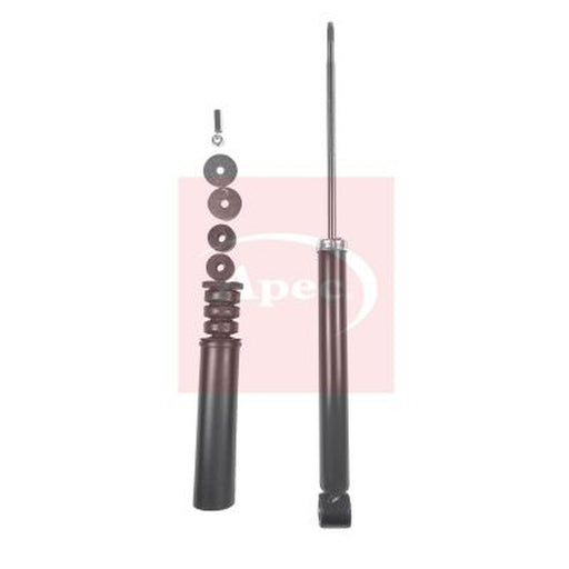 Apec Shock Absorber Damper Strut Rear Left fits Nissan Micra III 2002-2010