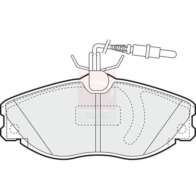 Apec Front Brake Pad Set PD3800