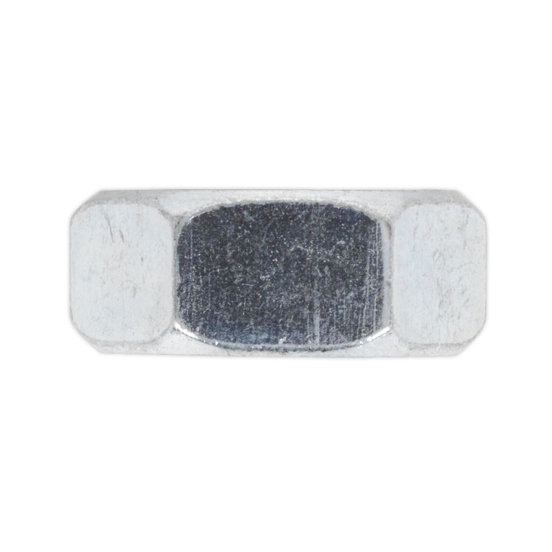 Sealey Steel Nut M20 Zinc DIN 934 Pack of 10 SN20 Sealey  - Dynamic Drive