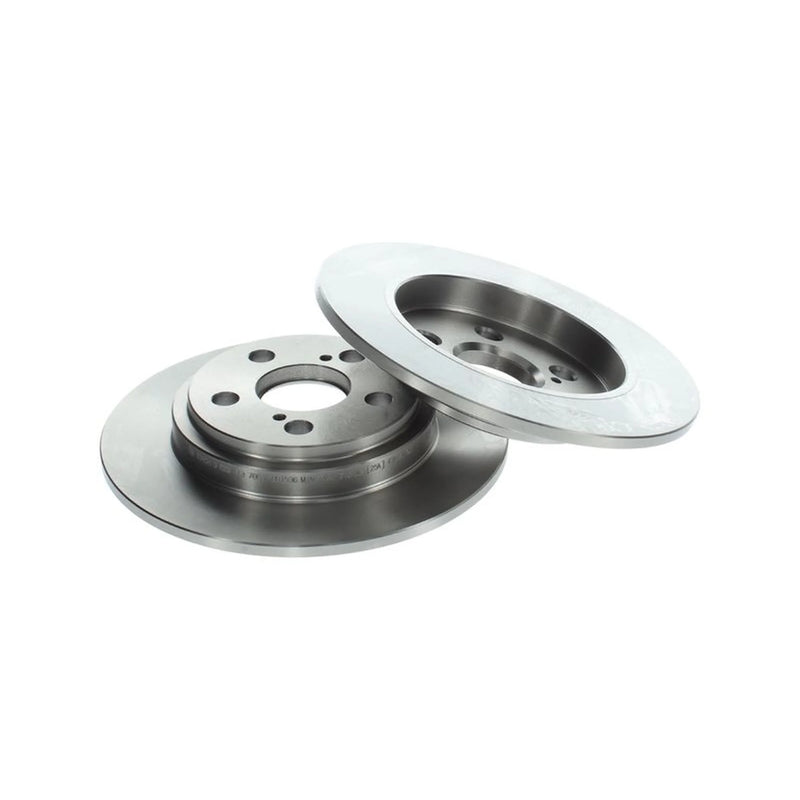 Bosch 2 x Solid Brake Discs fits Toyota Urban Cruiser 2009-2016 1.33 1.4