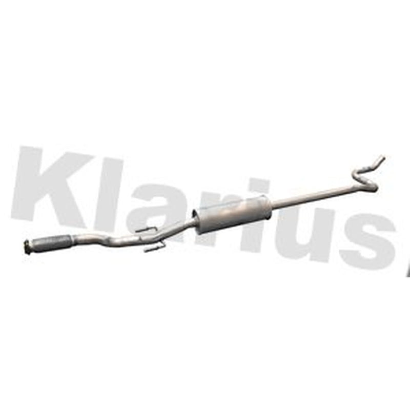 Klarius Box With Centre Pipe Centre fits Citroën C3 II 2014-2016 1.2