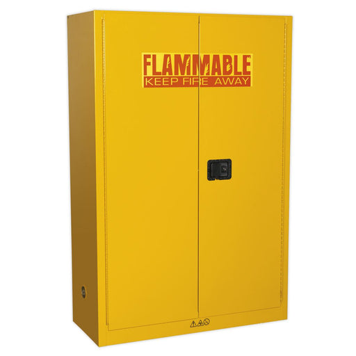 Sealey Flammables Storage Cabinet 1095 x 460 x 1655mm FSC10 Sealey - Dynamic Drive