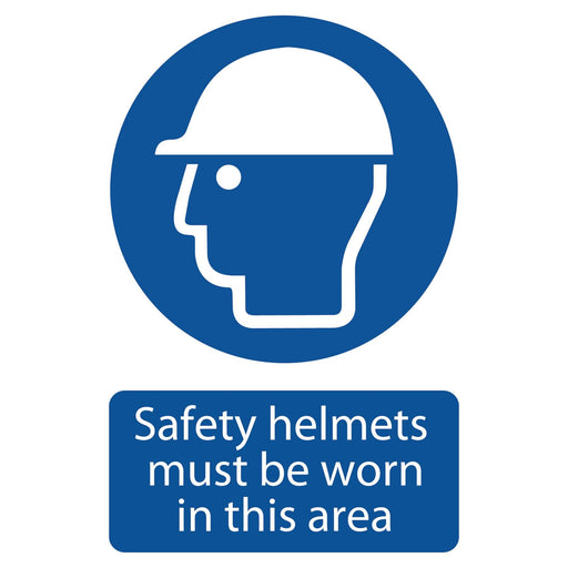 Draper Safety Helmet Must Be Worn 72869 Draper - Dynamic Drive