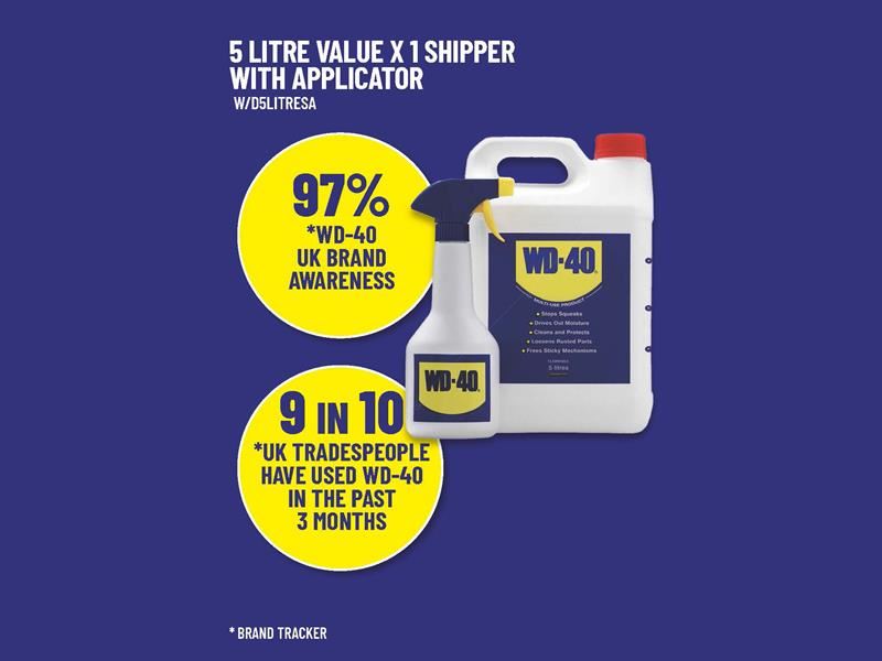 WD-40 Multi-Use Product & Spray Bottle 5 litre WD-40� - Town Tools