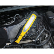 Draper COB/SMD LED Rechargeable Inspection Lamp, 7W, 700 Lumens, Yellow 11762 Draper - Dynamic Drive