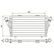 Valeo Intercooler (Charge Air Cooler) 881584