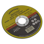 Sealey Multipurpose Cutting Disc115 x 1.6 x22mm Bore Pack of 50 MCB115/50 Sealey - Dynamic Drive