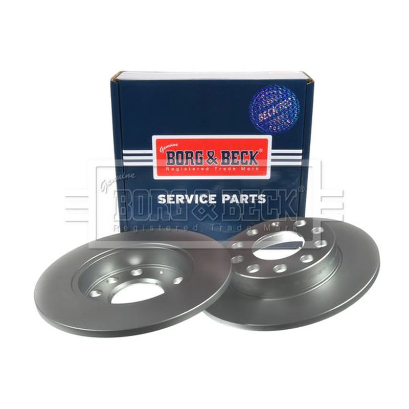 Borg & Beck Front & Rear Brake Discs & Pads fits Audi A4 B6 2000-2005